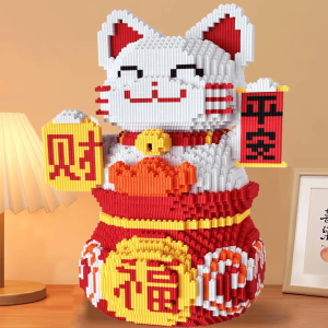 HECAN | Koi God of Wealth Design Building Blocks Educational Toy