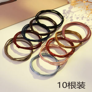 New 2025 Simple Adult Hair Accessories Elastic Hair Ties Durable Hair Bands Womens Tail Hair Rings Fashionable Korean Style