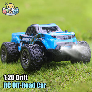 RC Car 1/20 High Speed Off-Road Vehicle Electric Remote Control Drift Radio Controlled Machine Childrens Toys for Kids Gifts