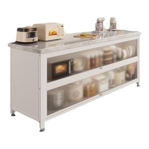MEICHUWUYU | Giá Đựng Đa Năng Kiểu Đá Marble Để Sàn Nhà Bếp