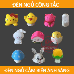 Đèn Ngủ LED Tiết Kiệm Điện Năng Sử Dụng Công Tắc - Cảm Biến Ánh Sáng