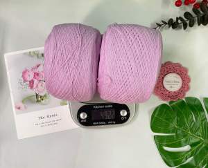 Yarn - Sợi Cotton Len (80% - 20%) | Sợi chập | Dùng đan móc các sản phẩm cho bốn mùa | Terri Store