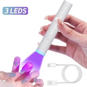 DUTRIEUX | Handheld Mini Nail Lamp Nail Lamp Portable Nail Machine Nail Dryer Tool Manicure Shop Phototherapy Professional Flashlight Pen