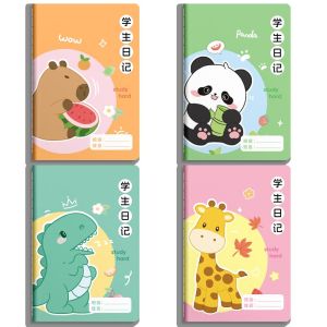 Cute Cartoon Grid Diary Notebook for Primary School Students Boys And Girls Writing Journal Book Composition Book Notebook