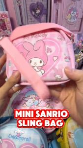 SANRIO 2024 Characters PC Material Cute Cross-body Shoulder Bag for kids Children Anak-Anak 斜挎单肩包
