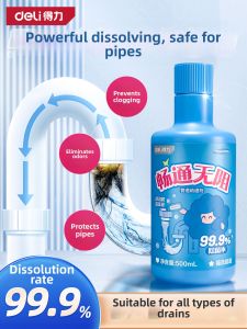 deli | Powerful Clog Remover for Kitchen Grease and Toilet Blockages