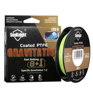 SeaKnight Brand Gravitation9II Series Fast Sinking Line 150M 300M 9 Strands Braid PE Line anti-UV coating Saltwater Fishing