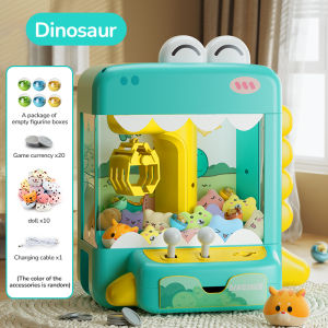 CONUSEA | Electric Mini Claw Machine Catch Doll Grabber with Light Sound Stuffed Toys Crane Gacha Machines Children Xmas Birthday Toys