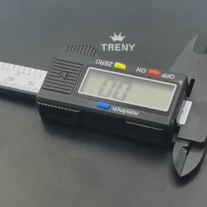TRENY 150mm Vernier Calipers Measuring Tool Digital Caliper 6 inch Measuring Instrument