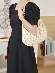 URCDN RDALVO | Cutout Woven Tote Bag