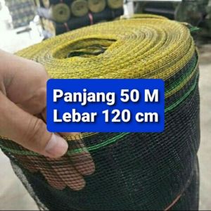 Jaring trmurah promo.jaring waring 50m-1.2m jaring serba guna kandang hewan/pagar tanaman/ternak ikan.kualitas oke