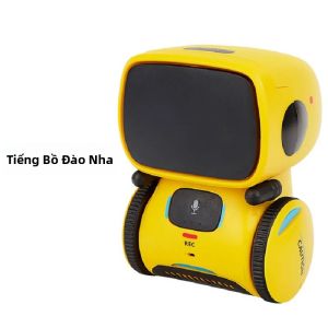Robot Thông Minh Điều Khiển Bằng Giọng Nói Đồ Chơi Dễ Thương Với Chức Năng Nhảy Và Điều Khiển Bằng Cảm Ứng Quà Tặng Sinh Nhật Cho Trẻ Em - Có 5 Kiểu Màu Sắc