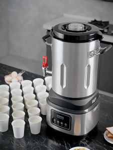 Oaks Commercial soymilk machine Soybean Milk Maker for Commercial Breakfast Shops Fully Automatic Large Capacity Instant Grinding No-Boil Heating and Blender