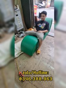[Ảnh Thật + Video] Ghế Tình Yêu Dành Cho Tình Nhân Màu Xanh Lá Hải Phòng Dành Cho Khách Sạn Nhà Nghỉ 0346.388.963 Ghế Lounge Da Suede Thiết Kế Truyền Thống - Lazada