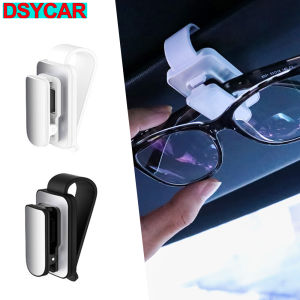 1 Chiếc Kẹp Giữ Kính Xe Hơi Kẹp Giữ Kính Râm Xe Hơi Thông Dụng Móc Treo Kính Mắt Bằng Da Và Kẹp Thẻ Vé Giá Gắn Kính Mắt Cho Xe Hơi