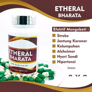 100% ORIGINAL - ETHERAL BHARATA - OBAT HERBAL KEJANG AYAN EPILEPSI LUPA INGATAN PELANCAR DARAH PIKUN