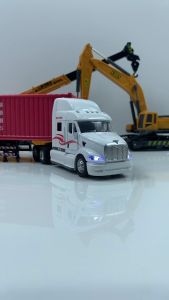 Mô hình xe đầu kéo container tỉ lệ 1:48 nhiều màu sắc