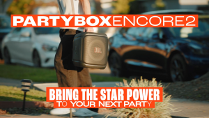 JBL Partybox Encore 2 Version 2 Bluetooth Party Speaker with 2 Wireless Microphone
