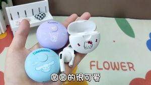 100% Authentic Sanrio Hello Kitty Wireless Bluetooth Earphone Cinnamonroll HIFI Sound Earphones with mic Original High Quality Sports Headset Noise Cancellation TWS Wireless Earbuds for IOS Android Phone Birthday Gift Melody YP19