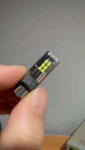 MODIFIKASIMARKET - Lampu Senja Kota Motor Mobil T10 ZENITH W5W 15 SMD 2016 Alloy DC12-24V