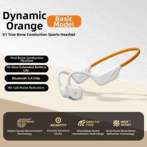 POLVCDG | Waterproof Bone Conduction Bluetooth Headphones for Sports