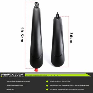 FMFXTRA | Water Resistant Front Rear Fender with Tail Light