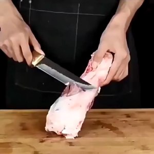 KAMJE Pisau Daging Tajam Anti Karat Stainless Steel 3Cr13 Butcher Knife Chef Serbaguna KAJ7199