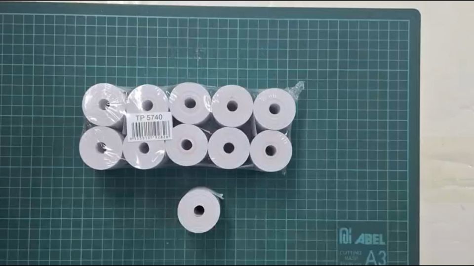 Thermal Receipt Paper Roll 57mm x 40mm (10 Rolls) / Pos Receipt / Resit Pos / Kertas Resit