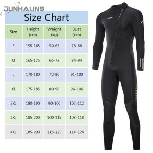 Bộ Đồ Lặn Nam 15mm/3mm SCR Neoprene Co Giãn 4 Chiều Bộ Đồ Lặn Dày Dặn Ấm Áp Chống Tia Cực Tím Chống Trầy Xước Khi Lặn Bằng Bình Khí - Màu Xám Đen