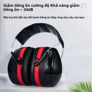 Bịt Tai Khử Tiếng Ồn Có Thể Gập Lại Bảo Vệ Thính Giác 34dB Để Chụp Ảnh Học Tập Khi Ngủ - Thích Hợp Cho Trẻ Em Và Người Lớn