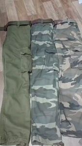 Quần túi hộp nam quần dài rằn ri lính CHYAF ARM-1304 (Rằn ri xanh)