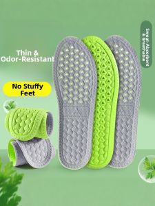 FASHEHAN | Summer Thin Breathable Antibacterial Odor Removing Insoles