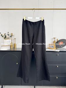 Modeltear Supermodel Soul Pants Casual Loose Long Trousers Korean Style Bell Bottoms Slimming Versatile Cotton Linen Blend