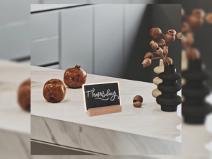 10 ชิ้นป้ายกระดานดำขนาดเล็ก กระดานจิ๋ว กระดานดําไม้ ป้ายราคา ป้ายเมนู กระดานไม้ ป้ายกระดานดำลบง่าย ป้ายกระดาน