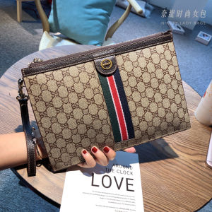 Pure Cowhide Large-Capacity Coin Purse Womens Easiest for Match 2023 New Arrival Genuine Leather Hand Wallet Phone Holder Bills Clutch Bag