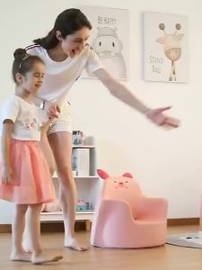 YIXIN Korean Kids Sofa Cartoon Childrens Small Sofa Baby Sofa Baby Lazy Seat Stool Child Cute Seat Single Sofa Chair