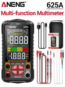 625A Digital Multimeter AC DC Voltmeter Ammeter Auto Range Multimeter Rechargeable Zero Live Line Resistance Capacitance Meter