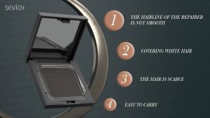 SEVICH Hairline Powder Hair Shadow Powder Waterproof