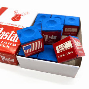 12Pcs/set Billiard Chalk Original Snooker Billiard Chalks Blue Pool Cue Chalk