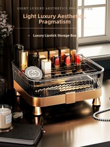 MEIZHUFU | Tổ Chức Bàn Trang Điểm Elegante Cho Cọ Trang Điểm và Son Môi