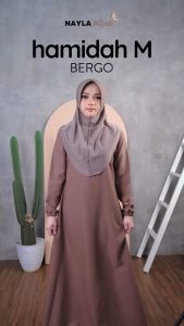 Jilbab Bergo Instan Terbaru Kerudung Bergo Hamidah Daily Size M Jilbab Bergo Jersey Premium by Nayla Hijab