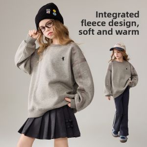 Ask Junior | Winter Kids Hoodie Boy & Girl Funny Print Fluffy and Warm
