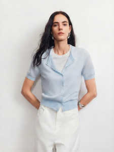 Vero Moda | Summer New Lycell Contrast Stripes Patchwork Knitwear