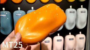 AIKKA MT25 Colorado Orange | Supreme Metallic | Automotive 2K Car Paint Motor Body Aerosol Spray Cat Bancuh Kereta DIY