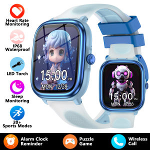 2026 New Smartwatch Kids Flashlight Study Partners Multi Games Calculator Alarm Clock Childrens Day Birthday Gift Boys Girls