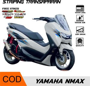 STRIPING NMAX STRIPING TRANSPARAN VARIAN WARNA MOTOR YAMAHA N MAX