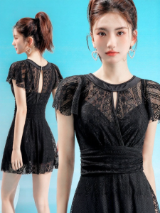 XTEP | Slenderizing Tummy Control One-piece Swim Dress