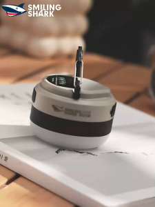 Mỉm cười cá mập ly8249 Led Mini Đèn Cắm Trại 6mode đèn vàng trắng Loại-C cắm trại sạc được Đèn cắm trại ngoài trời không thấm nước Đèn Cắm Trại ing