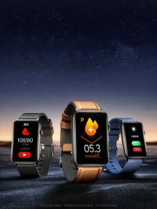 DiDO | Blood Pressure Blood Sugar Lipid Bluetooth Call Health Research Watch Uric Acid ECG SOS High Precision Heart Rate Health Sleep Monitoring Elderly Exercise Smart Band