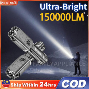 【Ready stock】Super Bright LED Torch light Flashlight  Zoom Light ABS Strong Light Focusing Flashlight with Rechargeable Usb Zoom Light Flashlight Multifunctional Outdoor 手电筒 Camping Flashlight
